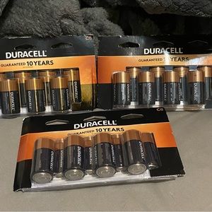 Duracell Coppertop C Batteries, 8 Count Pack x 3 packs